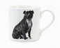 Best of Breed - Black Staffordshire (Staffie) China Mug