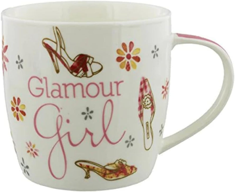 Gift For Her Flower Collection Beautiful Mug In Gift Box New Glamour Girl