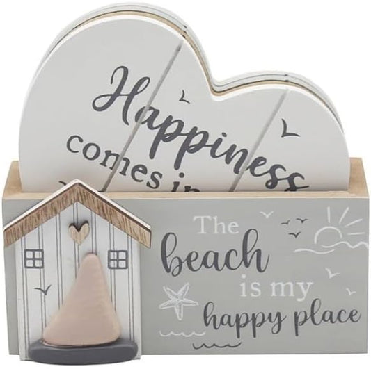 Lesser & Pavey Beach Coasters Set 4 | Lovely Gifts For Women & Men | Designed By Love and Affection | Coasters Set For All Modern Kitchen & Offices
