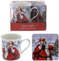 Santa's Whisper Mug and Coaster Set in Gift Pack
