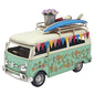 Lesser & Pavey Tin Transport Floral Retro Caravan/Campervan Ornament  blue  x one