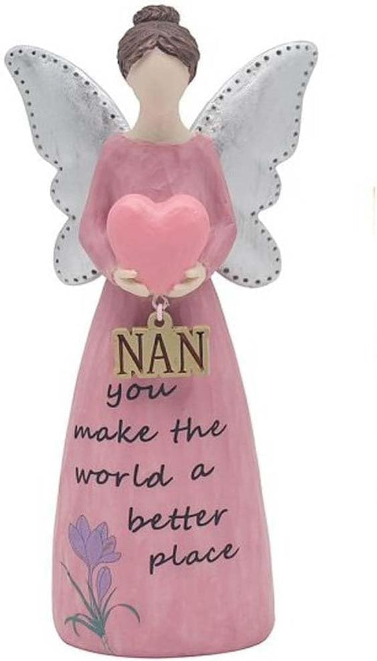 Lesser & Pavey Love & Affection Nan Figurine For Home & Office | Home Decor Ornaments Gift For Women & Men | Beautiful Figurine For Indoor & Outdoor | Living Room Decor Ornaments