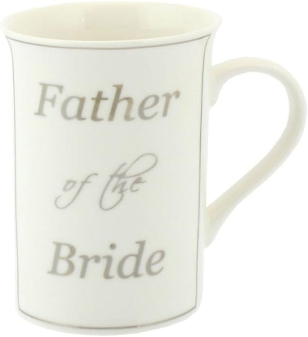 The Leonardo Collection Father of The Bride Fine China Mug Wedding Thank You Gift