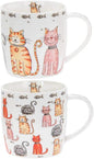 Multi Cats Cartoon Mug one  at random