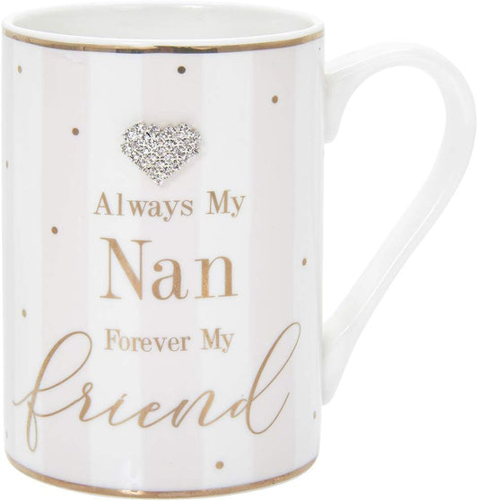 Mad Dots Stripe Nan Mug