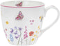 The Leonardo Collection LP94468 Butterfly Garden Breakfast Mug, Fine China, 13x10x10cm, Boxed, 350 ml