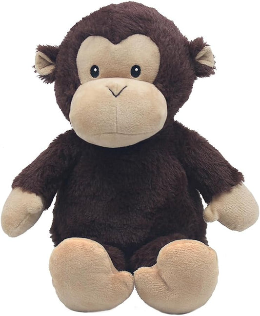 Lesser & Pavey Warm Microwavable Teddy | Lovely Microwave Heat Teddy Snuggle Toys for Kids | Monkey Microwave Teddy Warmer for Cold Months - Cute and Soft