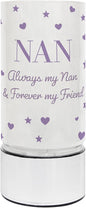 Lesser & Pavey LED Tube Lamp Always My Nan Forever My Friend White