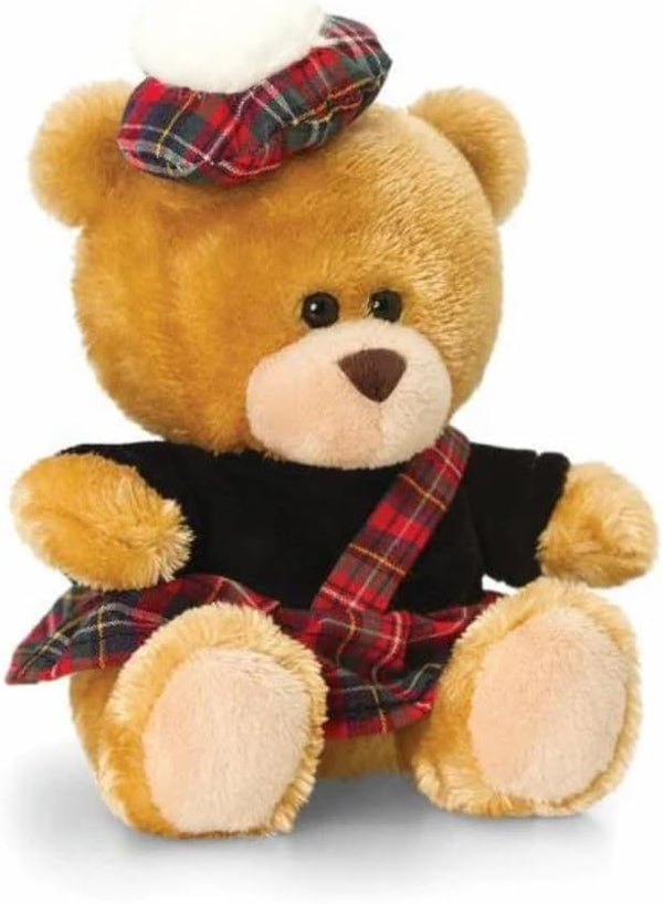 Keel Toys Pipp Scottish Piper Bear Soft Plush Souvenir