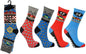 Unisex Youth Speed Racer Childrens Novelty Socks, Multi-Coloured (Multi-Coloured), uk 6-8