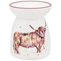 The Leonardo Collection LP48006 Wax/Oil Warmer  Country Life Cow  1 Piece Accessory,