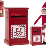 Christmas Elf Post Box with Report Card Elf Beavin' Badly