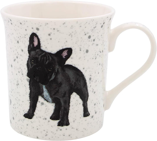 Lesser & Pavey British Designed Coffee Mug | Ceramic Coffee Mugs for Home or Work | Large Mugs for Hot Drinks | Frenchie Tea and Coffee Cups - Sarah Boddy