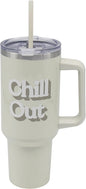 Chill Out Double Walled Stainless Steel Drinks Cup 1200ml for Kitchen | Lovely Coffee Cup Set for Home & Office | Coffee & Tea Cups for Enjoying Hot Drinks