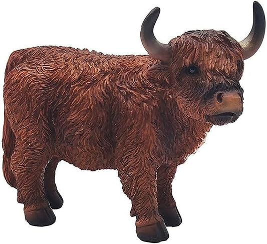 Lesser & Pavey Highland Cow Ornaments For Gift | Lovely Highland Cow Gifts For Home and Office Decoration | From The Leonardo Collection Animal Ornaments Range -LP72467