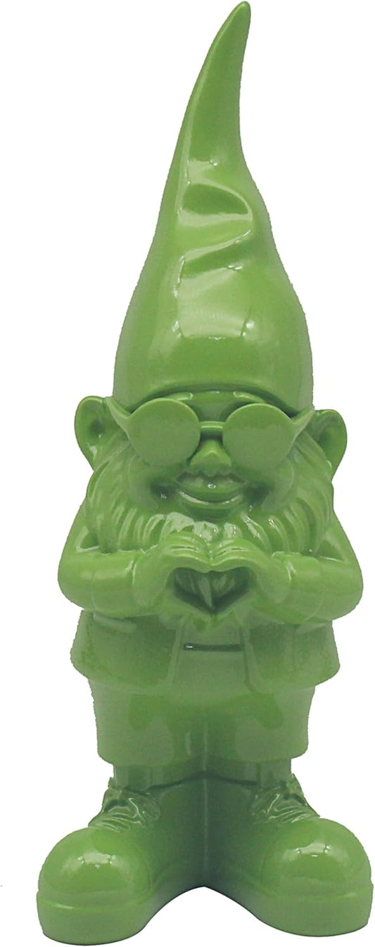 Lesser & Pavey Gnomes Behaving Badly Green 20cm Figurines Statues For Home Decor | Ideal Ornaments Friendship Gifts For Women & Men | Lovely Table Centerpiece & Living Room Accessories