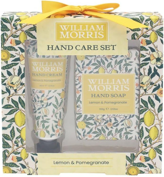 William Morris Fruits Hand Care For All Type Skin | Hydrating Hand Cream & Lip Balm Moisturiser For Everyday Use | Vegan Friendly Beauty Essentials For Women & Men