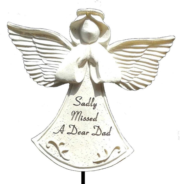 Dad Guardian Angel Stick Graveside Ornament