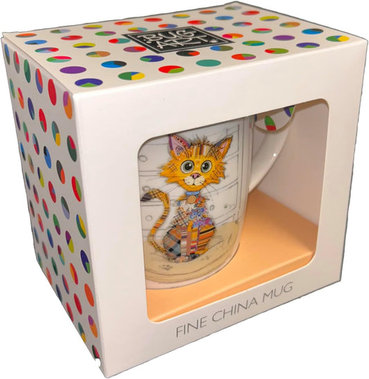 Bug Art Kimba Kitten  MUG