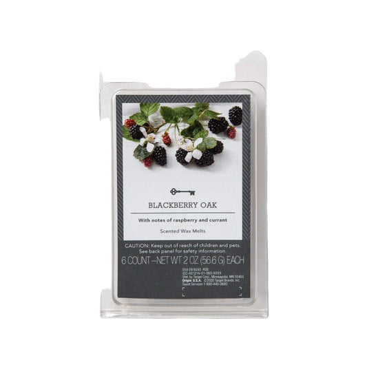 Scented Wax Melts 6cube 2oz  BlackBerry Oak