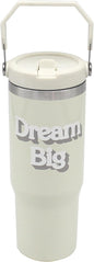 Cream Drinks Tumbler 900ml for Cold & Hot Drinks | Stylish Tumbler Drinking Glasses for Water & Cold Drinks | Lovely Tableware Glass Gifts for Women & Men