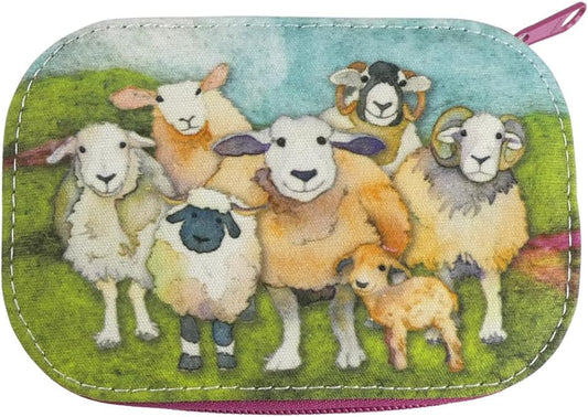 Emma Ball Felted Sheep Zipped Sewing Set Kit, Travel,Home Gift