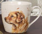 The Leonardo Collection  Ceramic Mug  Golden Retriever design