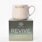 Serenity Debossed Ceramic Mug - Off White Colour with Speckle Effect  (Revive)