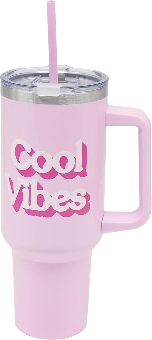 Goodvibes Double Walled Stainless Steel Drinks Cup 1200ml for Kitchen | Lovely Coffee Cup Set for Home & Office | Coffee & Tea Cups for Enjoying Hot Drinks