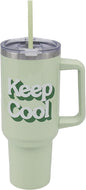 keep   Cool Double Walled Stainless Steel Drinks Cup 1200ml for Kitchen | Lovely Coffee Cup Set for Home & Office