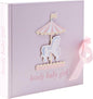 Baby Photo Album - 4'x6' - Carousel Design - Pink Baby Girl
