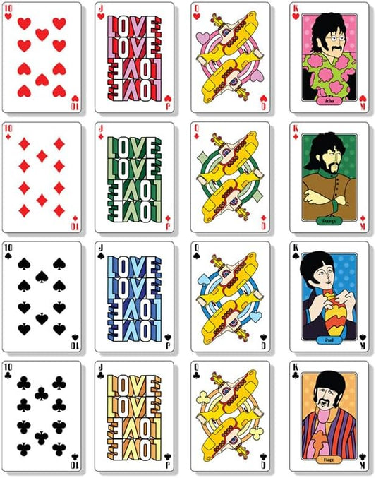 Puckator The Beatles Yellow Submarine Standard Playing Card Deck