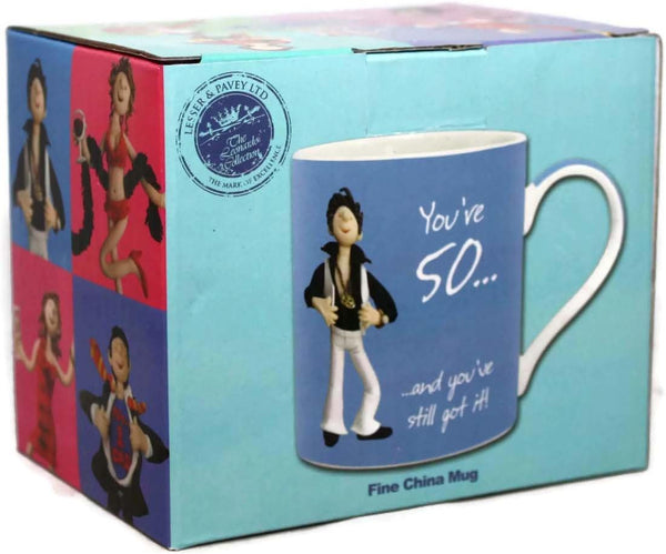 You're 50 And You've Still Got It! Male 40th Birthday Fine China Mug