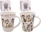 The Leonardo Collection Faithful Friends -  Cats Design - Fine China Mugs one supplied