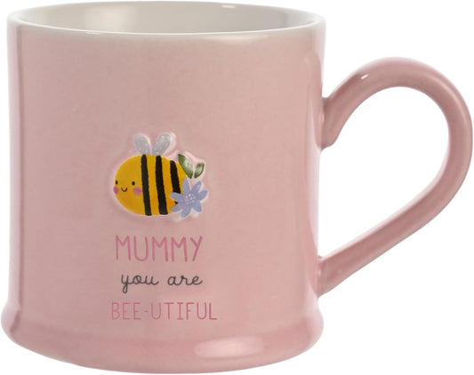 Love Life - 'Mummy You are Bee-Utiful' Mother's Day Ceramic Mug 330ml 11.15oz.
