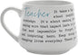 Widdop Teacher Message Stoneware Mug