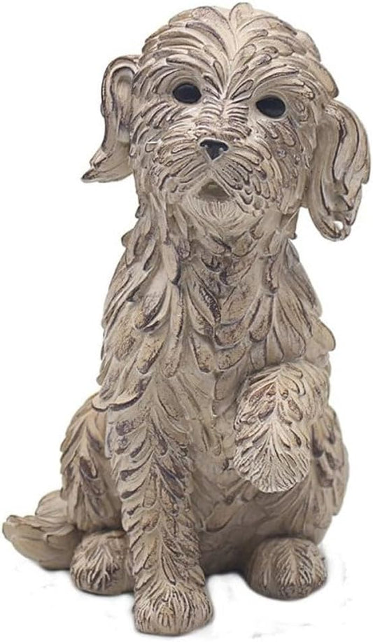 Lesser & Pavey Ornament, Resin, Beige, Happy Paws LP72942