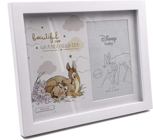 widdop   Bambi Beautiful Granddaughter Baby Photo Frame Gift Box DI549
