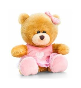 PIPP THE BEAR & FRIENDS SOFT PLUSH CUDDLY TOY BALLERINA PINK