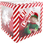 Eurowrap Elf Arrival Christmas Balloon Box Xmas Decoration Christmas Eve Includes 4 Balloons and 6 Adhesive Christmas Stickers
