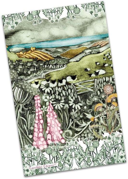 Emma Ball Country Life Tea Towel 100% Cotton Made In the UK