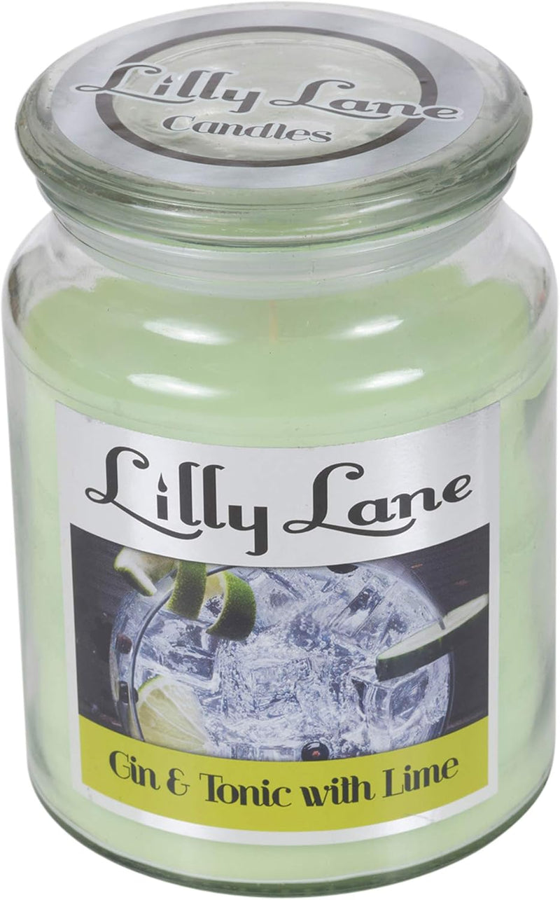 Lilly Lane 18oz Scented Candles Fragranced Wax Lights for Aromatherapy & Pleasant Home Atmosphere
