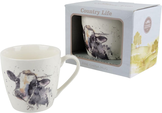 lesser and pavey Mug  Country Life Cow design