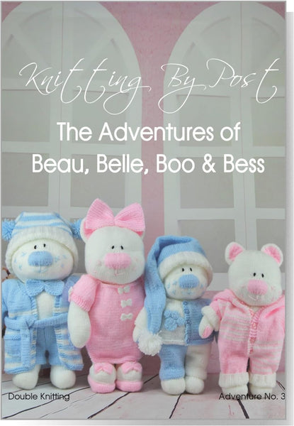 Knitting Patterns Sleepy Time Beau and Family Teddy Bears. The Ultimate Knitting Gift for Mum. Knitting Books for Adults