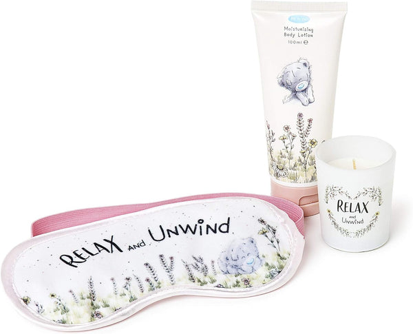 Me to You AGZ01095 Me to You Relax & Unwind Gift Set-Eye Mask, Lotion & Candle
