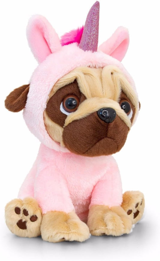 Keel Pugsley in Unicorn Onesie 14cm,