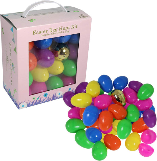 Easter Egg Hunt Kit 48 Egg Included ONE Golden Egg