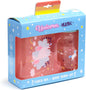 Puckator LBSET02 Snack Holder Set, Polypropylene, Pink