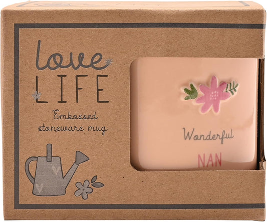 Celebrations - Love Life - 'Wonderful Nan'  Ceramic Mug