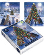 Tom Smith 20 Boxed Luxury Eco Friendly Christmas Cards 2 Cats & Dogs Designs